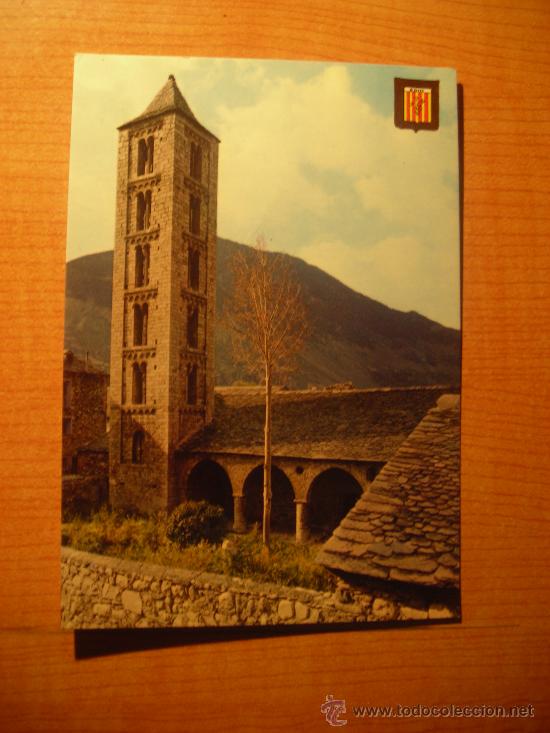 Postales: POSTAL PIRINEU DE LLEIDA (LLEIDA) VALL DE BOHI ERIL LAVALL ESGLESIA ROMANICA  SIN CIRCULAR
