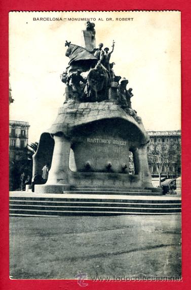 Postales: barcelona, monumento al dr. robert,     p45145 - Foto 1