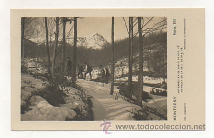 Postkarten: MONTSENY. ENTRANDO EN EL VALLE DE SANTA F&Eacute;. POSTAL FOTOGRAF&Iacute;CA. (ZERKOWITZ, N&ordm; 161).