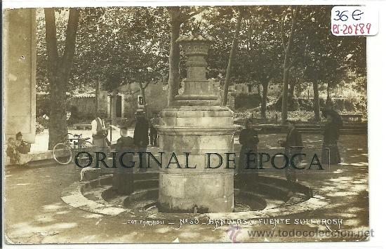 Postkarten: (PS-20789)POSTAL FOTOGRAFICA DE BA&Ntilde;OLAS-FUENTE SULFUROSA
