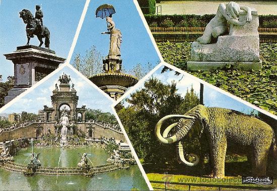 Postales: BARCELONA - PARQUE DE LA CIUDADELA - Foto 1