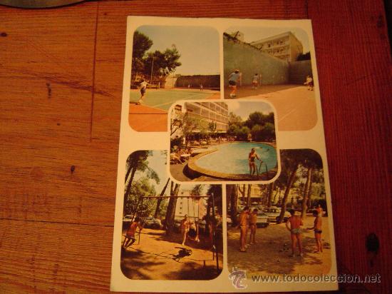 Postales: Interesante postal de Calafell.- Hotel Canada
