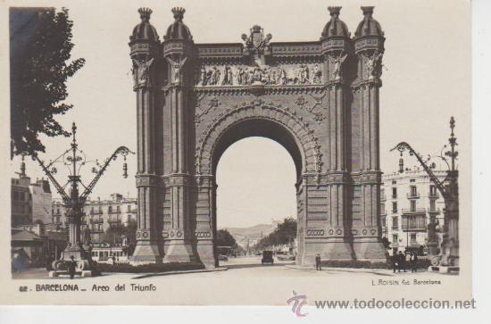 Postales: BARCELONA ++ ARCO DEL TRIUNFO - Foto 1