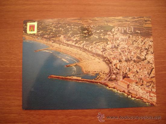 Postales: POSTAL SITGES PLATJA D&acute;OR VISTA AEREA SIN CIRCULAR - Foto 1