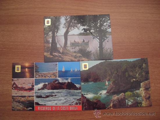 Postales: 6 POSTALES COSTA BRAVA TODAS DIFERENTES SIN CIRCULAR