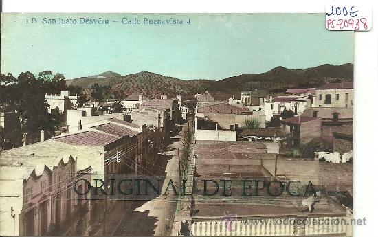 Postkarten: (PS-20938)POSTAL FOTOGRAFICA COLOREADA DE SAN JUSTO DESVERN-CALLE BUENAVISTA