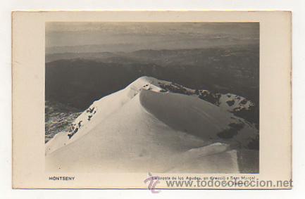 Postkarten: MONTSENY. LA CRESTA DE LES AGUDES, EN DIRECCI&Oacute; A SANT MAR&Ccedil;AL. (FOT. ZERKOWITZ). FOTOGR&Aacute;FICA.