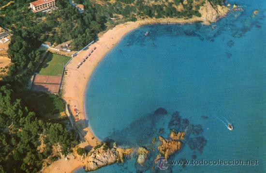 Postales: SANTA CRISTINA - COSTA BRAVA. VISTA AEREA. VALICAR NRO.1136 A&Ntilde;OS 60