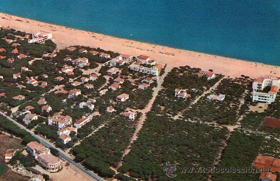 Postales: PLAYA DE ARO - COSTA BRAVA. VISTA AEREA. EDICIONES AEROPOST NRO. 1093
