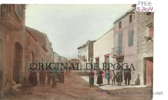 Postkarten: (PS-21014)POSTAL FOTOGRAFICA COLOREADA DE ALMATRET(LLEIDA)-CALLE DE SAN JUAN