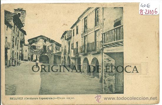 Postkarten: (PS-21006)POSTAL DE BELLVER-PLASSA MAJOR