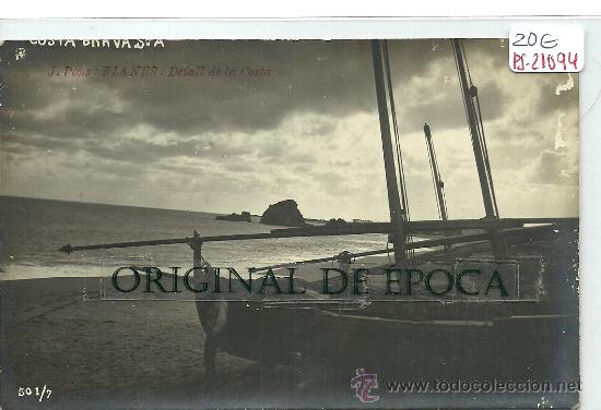 Postkarten: (PS-21094)POSTAL FOTOGRAFICA DE BLANES-BARCAS PESQUERAS