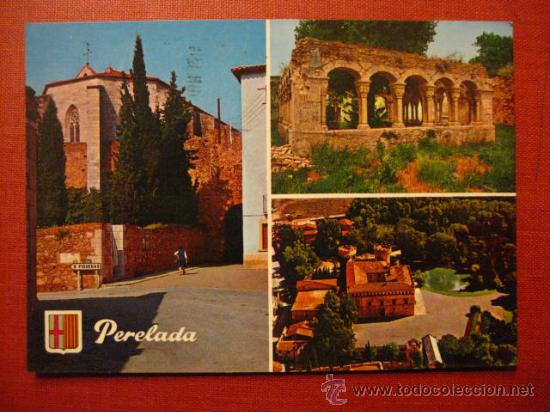 Postales: PERELADA.  GERONA -   REF .  AH - 077 - Foto 1