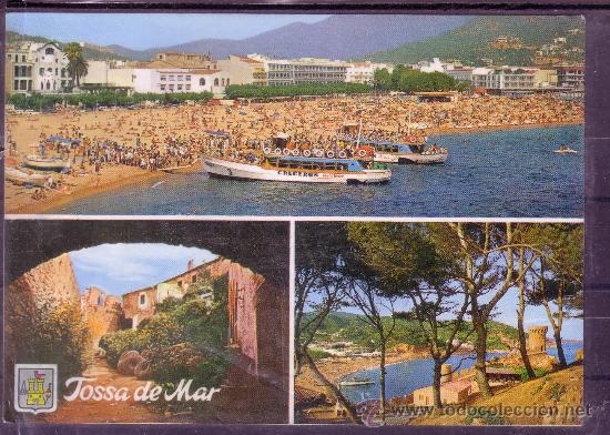 Postales: COSTA BRAVA - TOSSA DE MAR - DIVERSOS ASPECTOS - Foto 1