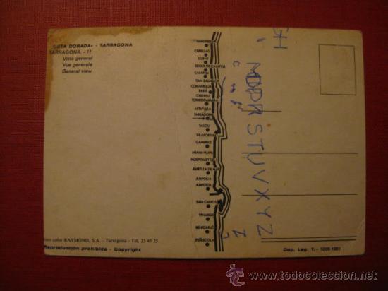 Postales: TARRAGONA  -   REF .  AH - 146 - Foto 2