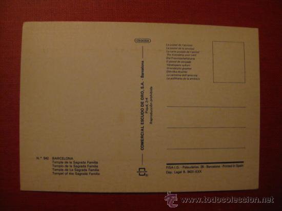 Postales: BARCELONA  -   REF .  AH - 128 - Foto 2