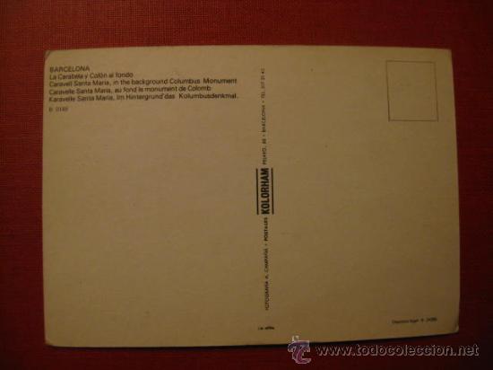 Postales: BARCELONA  -   REF .  AH - 126 - Foto 2