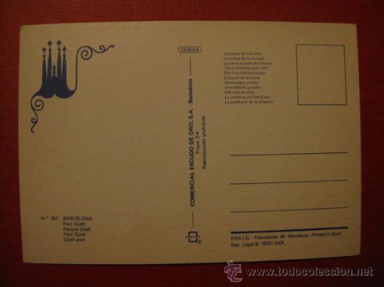 Postales: BARCELONA  -   REF .  AH - 105 - Foto 2
