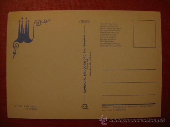 Postales: BARCELONA  -   REF .  AH - 099 - Foto 2