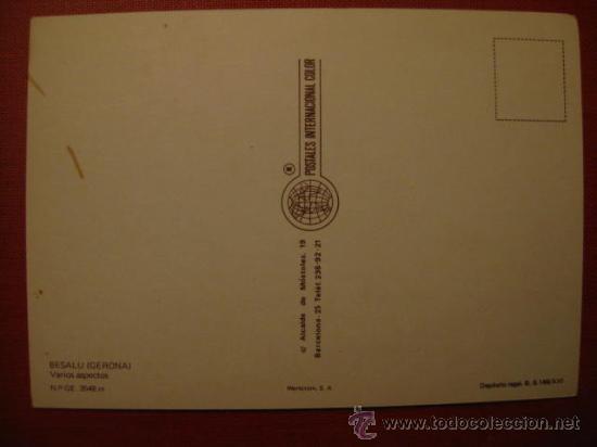 Postales: BESALU .  GERONA -   REF .  AH - 079 - Foto 2