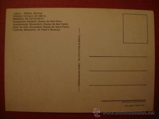 Postales: RIPOLL. GERONA -   REF .  AH - 070 - Foto 2