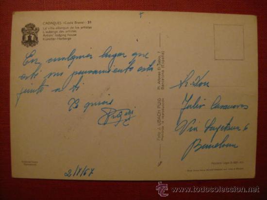 Postales: CADAQUES.  GERONA -   REF .  AH - 050 - Foto 2