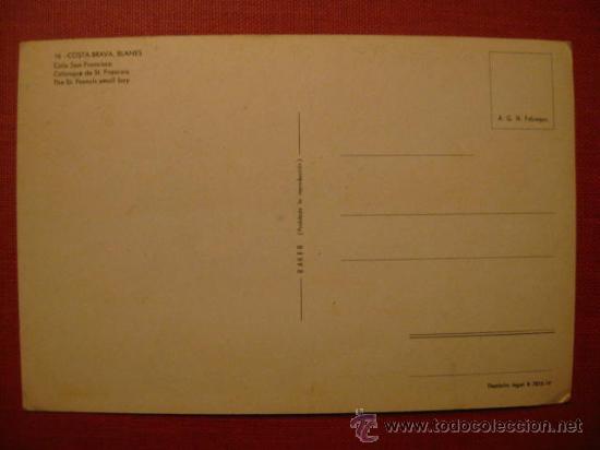 Postales: BLANES. GERONA -   REF .  AH - 035 - Foto 2