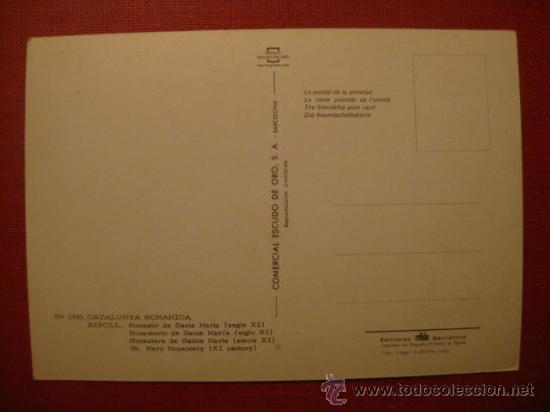 Postales: GERONA. RIPOLL   -   REF .  AH - 025 - Foto 2