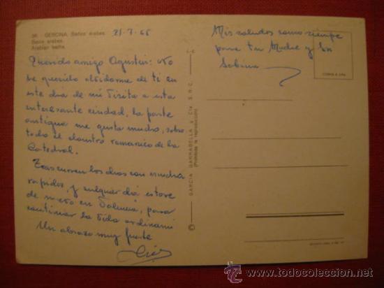 Postales: GERONA .  -    REF .  AH - 016 - Foto 2