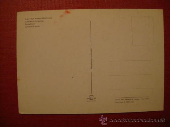 Postales: GERONA .CASTELLO DE AMPURIAS.-   REF .  AH - 003 - Foto 2