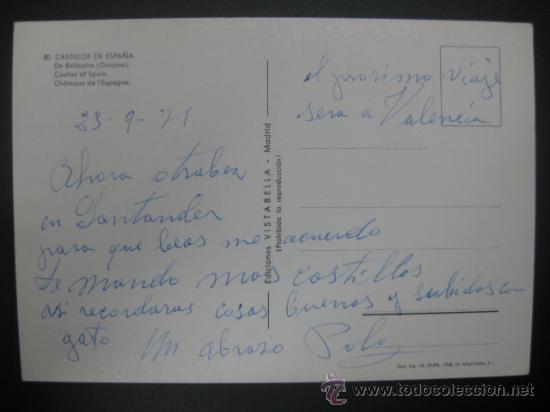Postales: BELLCAIRE, GERONA - REF.: R-10-39 - Foto 2