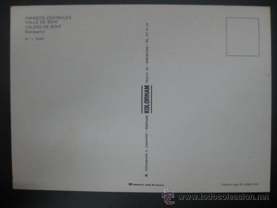 Postales: CALDAS DE BOHI, LERIDA - REF.: S-24 - Foto 2