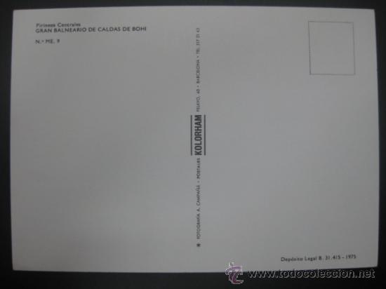 Postales: CALDAS DE BOHI, LERIDA - REF.: S-40 - Foto 2