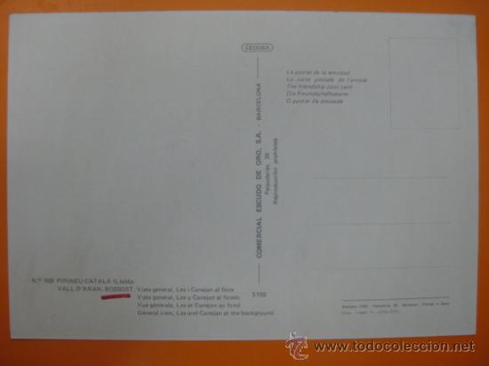 Postales: BOSSOST, LERIDA - REF.: S-54 - Foto 2