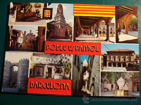Postales: POSTAL DE BARCELONA, CATALUÑA. AÑO 1978. PUEBLO ESPAÑOL. 578.
