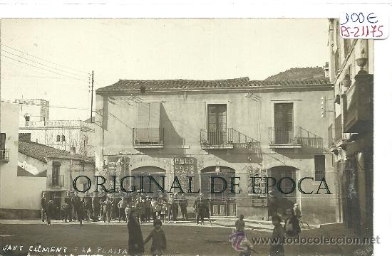 Postkarten: (PS-21175)POSTAL FOTOGRAFICA DE SANT CLIMENT DE LLOBREGAT-LA PLASSA