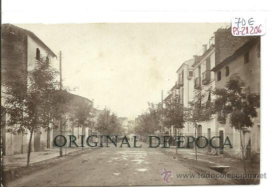 Postcards: (PS-21206)POSTAL FOTOGRAFICA DE MORA LA NUEVA(TARRAGONA)-ENTRADA POR LA PARTE DE LA ESTACION