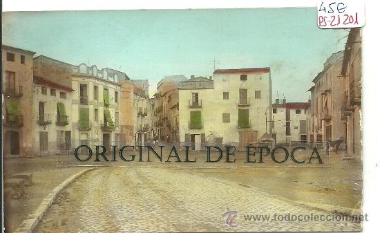 Postcards: (PS-21201)POSTAL FOTOGRAFICA DE MORA LA NUEVA(TARRAGONA)-ENTRADA POR LA PARTE DEL PUENTE