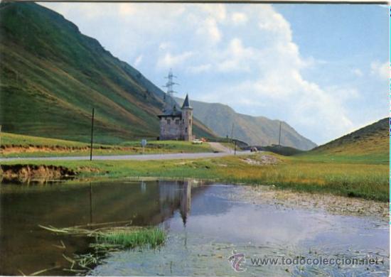 Postales: PIRINEOS CENTRALES PUERTO DE LA BONAIGUA N&ordm; L 3753 ED. CAMPA&Ntilde;&Aacute; CIRCULADA ESCRITA CON SELLO