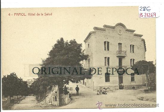 Postkarten: (PS-21269)POSTAL DE PAPIOL-HOTEL DE LA SALUD
