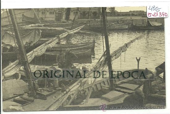 Postkarten: (PS-21390)POSTAL FOTOGRAFICA DE LA ESCALA???(GIRONA)-BARCAS DE PESCA