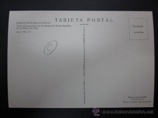 Postales: BARCELONA - REF.: S-736 - Foto 2