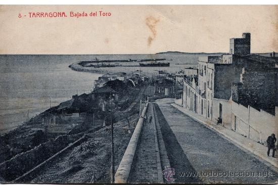 Postales: Tarragona : Bajada del Toro - Foto 1