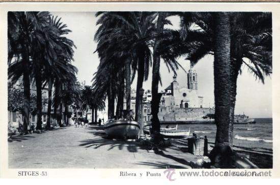 Postales: Sitges : Ribera y Punta - Foto 1