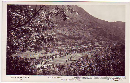 Postales: 9 - vall d&acute;aran - vista general - postal fotografica - talleres zerkowitz