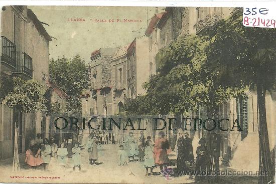 Postcards: (PS-21429)POSTAL DE LLANSA-CALLE DE PI MARGALL