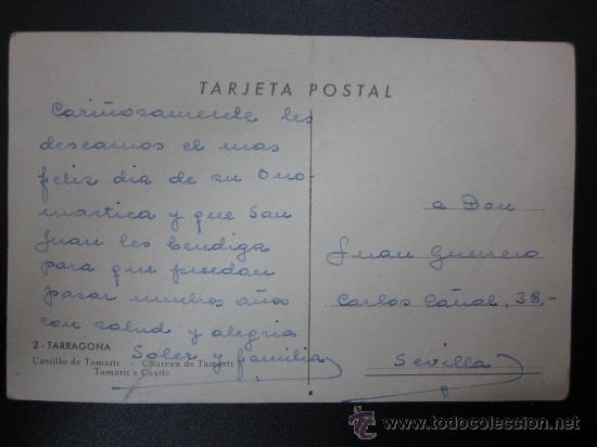 Postales: TARRAGONA - REF.: T-637 - Foto 2