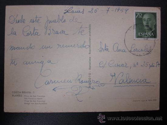 Postales: BLANES - REF.: T-640 - Foto 2
