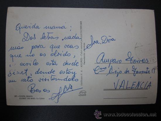Postales: LLORET DE MAR - REF.: T-642 - Foto 2