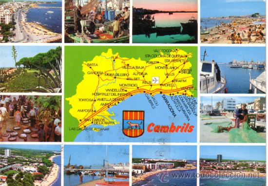 Postales: N&ordm; 8167 CAMBRILS TARRAGONA - Foto 1
